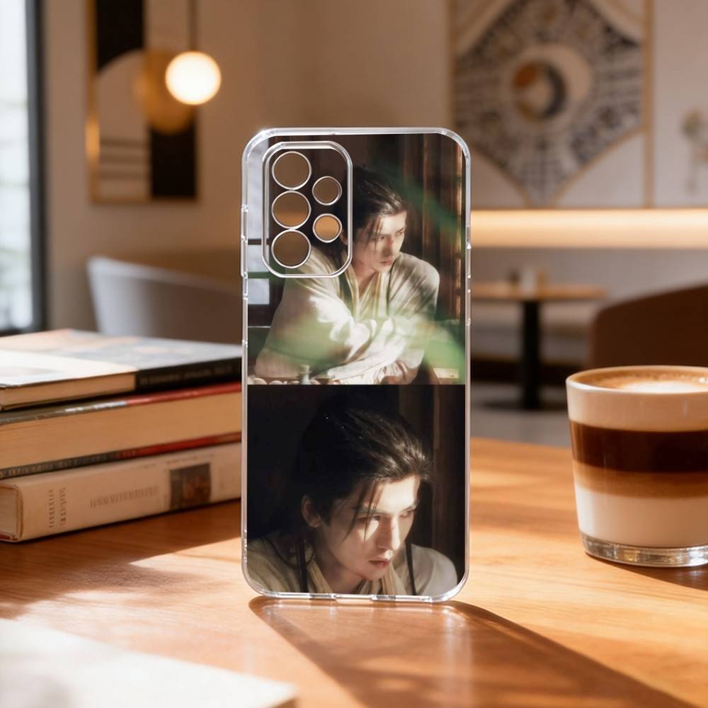 Z-Zhanglinghe Pursuit of Jade Phone Case For Samsung S25,S24,S21,S22,S23,S30,Ultra,S20,Plus,Fe Transparent Cover