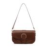 Retro simple small bag women's 2025 spring new trendy fashion messenger bag texture foreign style underarm small square bag
