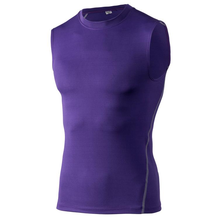 Sportsvest for menn Løping Quick Dry Bodybuilding Fitness Tanktrening Jogging Ermeløs utendørs Overdeler