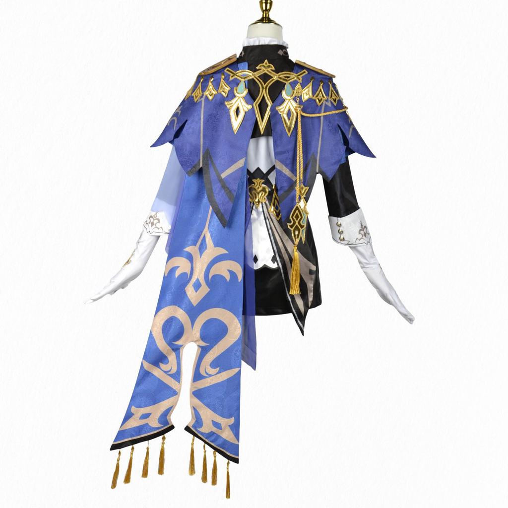 Beishui Trading Original God Clorind cos Service Secondary Press Game Playing Service Set Original God Fontaine Cosplay
