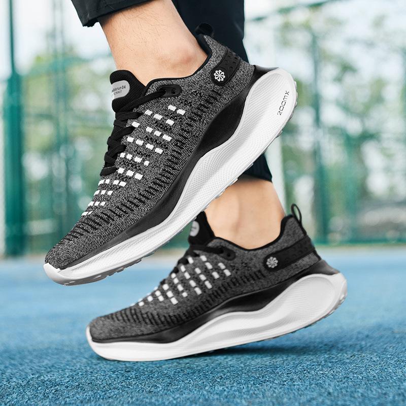 22 New Platform Running Shoes Outdoor Platform Sports Shoes Breathable Fly Weaving Casual