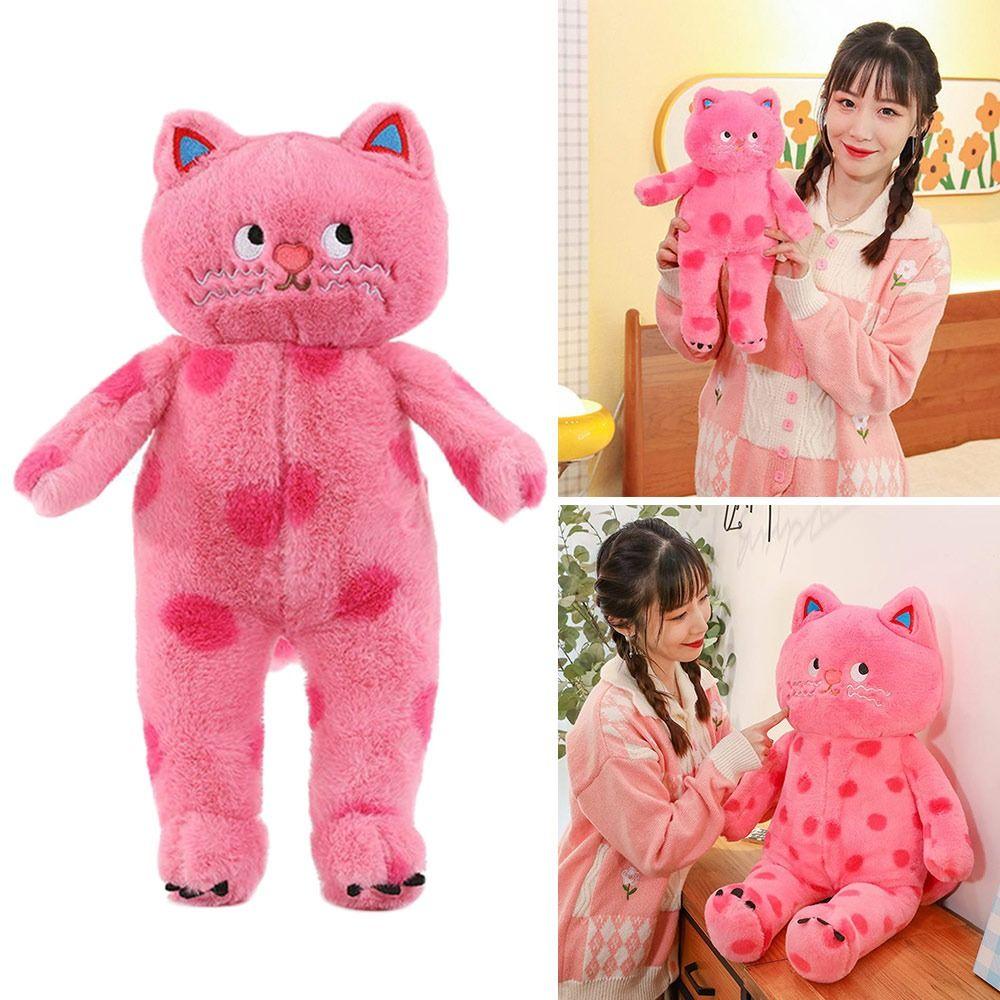 Plush Plush Cat Doll 40cm Animal Plush Toy Creative Stuffed Animal Pillow  Sleeping Gift