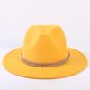 Popular European and American Classic Simple Flat-brimmed Top Hat Men's and Women's Fashionable and Elegant Versatile Jazz Hat Top Hat