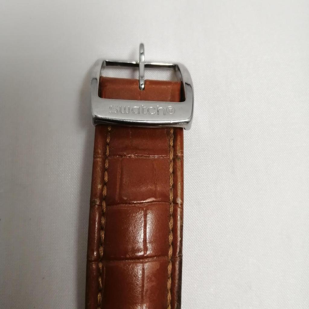 Used SWATCH black brown watch