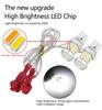 2pcs Canbus W16W T15 LED Bulbs For Motorcycle Accessories Reversing Light Brake Lamp 2 IN 1 Dual-Color White Amber