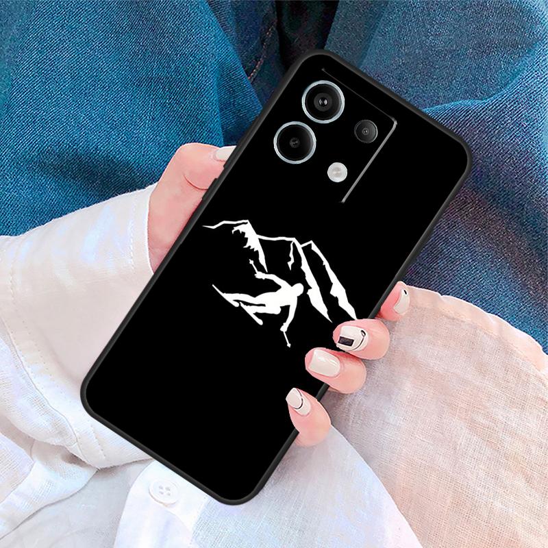 Skiing Snow Snowboard Ski Cover For Xiaomi Redmi Note 14 13 Pro 12 11 9 10 9S 10S 11S 12S Redmi 14C 10C 12C 13C Case