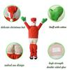 Christmas Hanging Santa Suit From On The Gutter Roof Outdoor Decoration Big 170CM 5.57FT