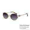 Retro Oval Sunglasses UV400 - Trendy European & American Fashion for Men & Women