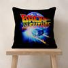Movie bBack car To The Future  Personalized Pillow Dust Cover Bedroom Kids Party Decoration Pillowcase Birthday Children Gift
