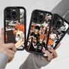 Japan Anime Haikyuu Für iPhone 17 Pro Max 16 15 14 13 12 11 Plus Schwarze Weiche Handyhülle