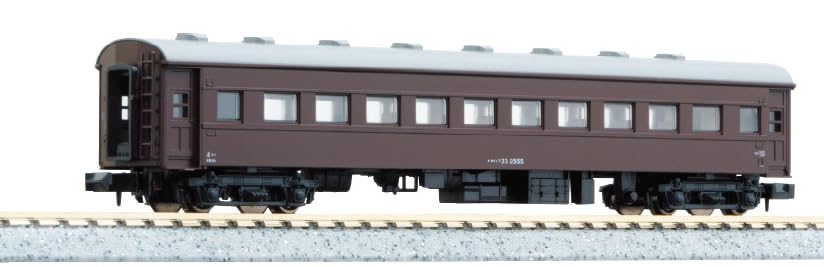 KATO N Gauge Ohafu 33 Brown Type Railway Model Passenger Car Post-War 5319-1