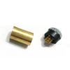 Billiard Pool Cue Tip Copper Ferrule Snooker Cue Head Accessories For Indoor Billiards Practice Players