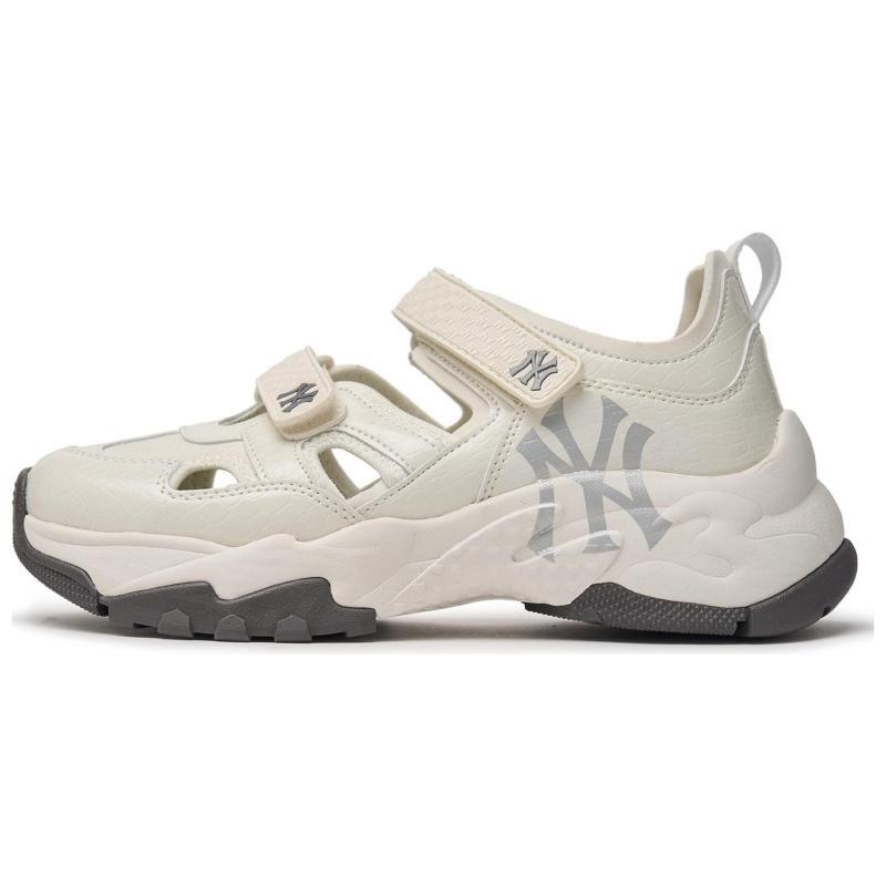 

MLB Sandal Chunky Mask Moisture wicking Low top Running Shoes Unisex White Sneakers 3ASDBCL43-50WHS 44 білий