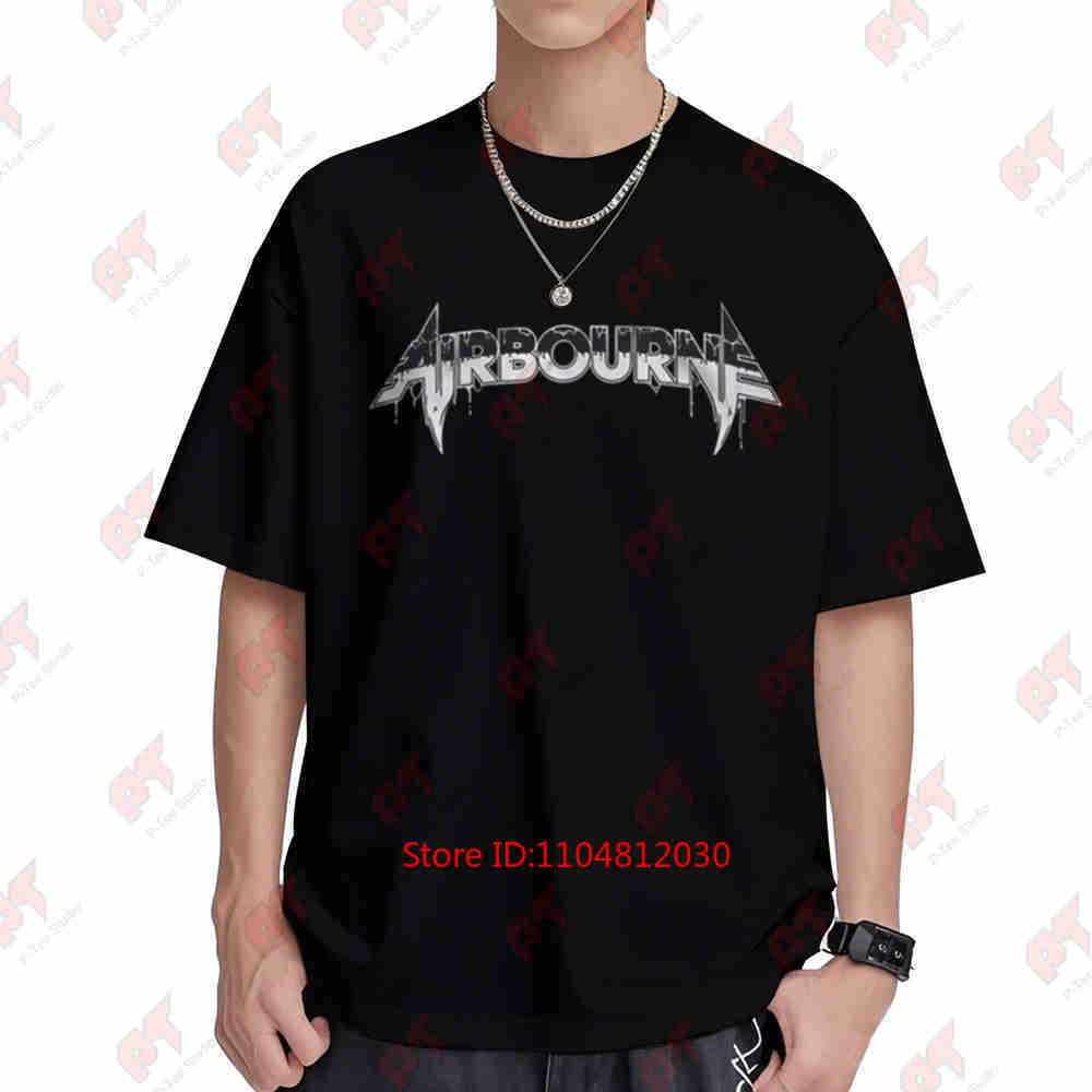Airbourne Short Sleeve Tee 100% Cotton T-Shirt