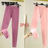 Pantaloni da donna da 2 pezzi Mutande Leggings Leggings invernali per il calore interno in velluto Pantaloni lunghi con fodera interna comodi e sottili