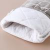 2Pcs Heat Resistant Oven Gloves Thick Cotton Mitts for Baking Grilling Microwave Non-Slip Kitchen Gloves for Hot Pots Cast Iron