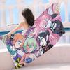 D-Devils Candy Cartoon anime Microfiber Beach Towel Absorbent Quick dry Soft Yoga Swimming Resort Mountain Climbing Towel