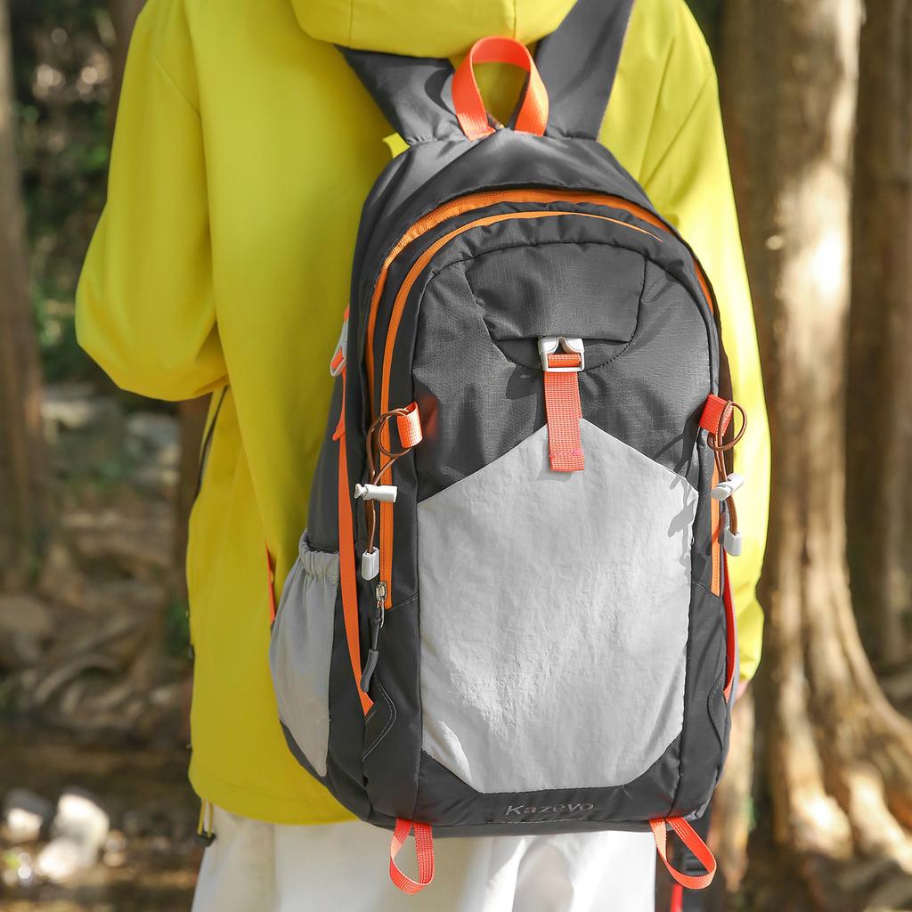 Schoolbag New Hiking Hiking Bag Men's and Women's Large-capacity High-end Backpack Lightweight Contrasting Color Backpack