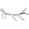 Deer Antler Charms Christmas Day Pendants For Nature Inspired Jewelry