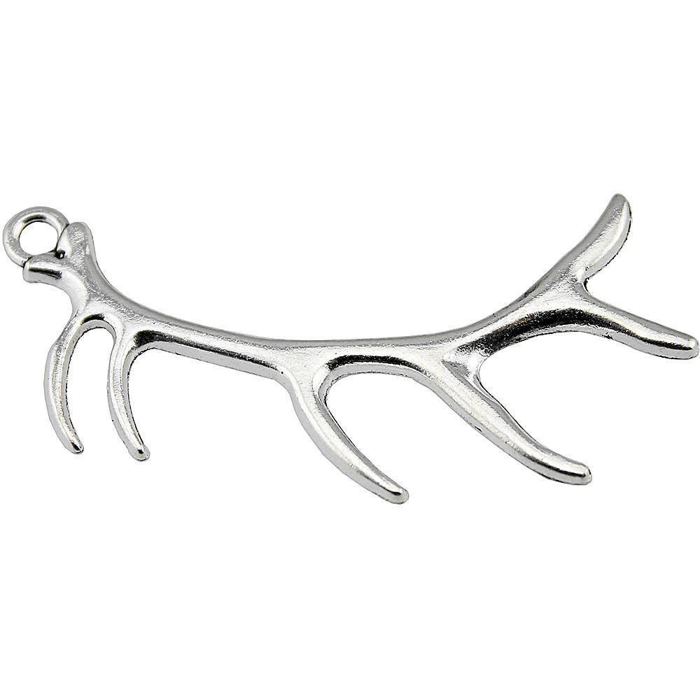 Deer Antler Charms Christmas Day Pendants For Nature Inspired Jewelry