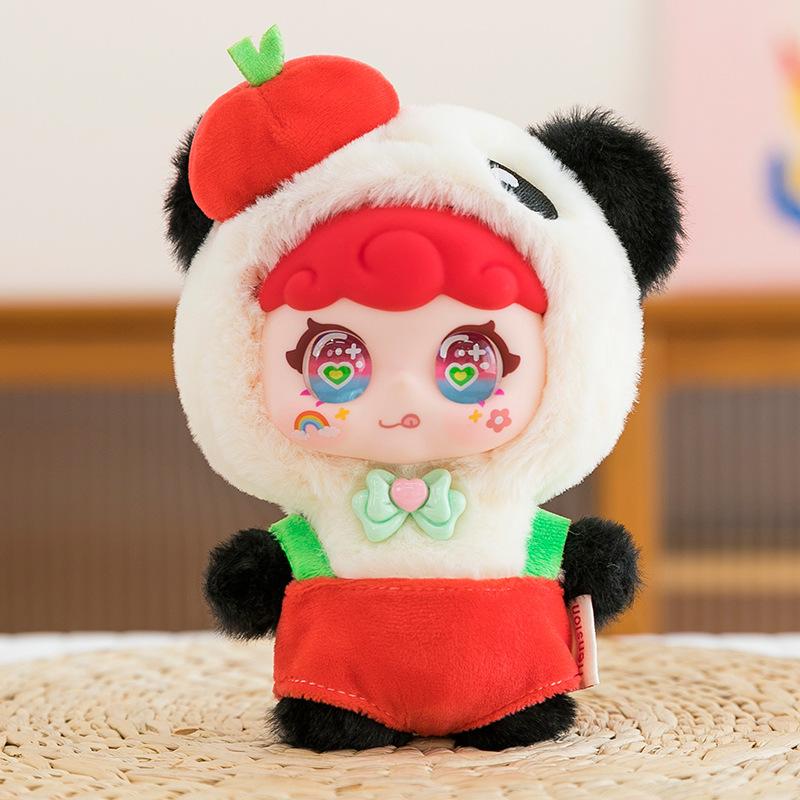 MM toffi kolorowa owocowa pluszowa seria pudełek-niespodzianek modny prezent do zabawy urocza lalka-zawieszka dla dziecka