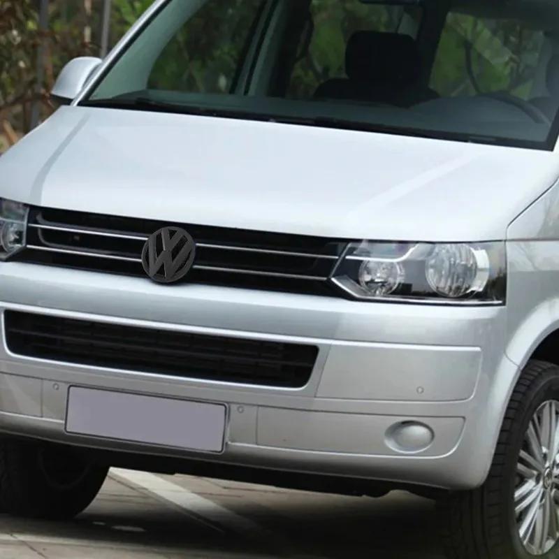 Hot Volkswagen Caravelle T6 2015-2021 ABS Gloss Black Front Grille & Trunk Logo Conversion Kit Emblems Replacement Auto Accessor