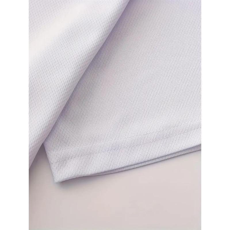 European sizes Summer New Vintage Minimalist Print Trendy Casual Short Sleeve T-Shirt, Comfortable Round Neck Top for Men