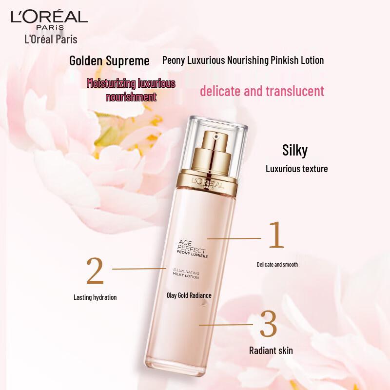 L'Oréal Age Perfect Peony Pink Restoring Emulsion