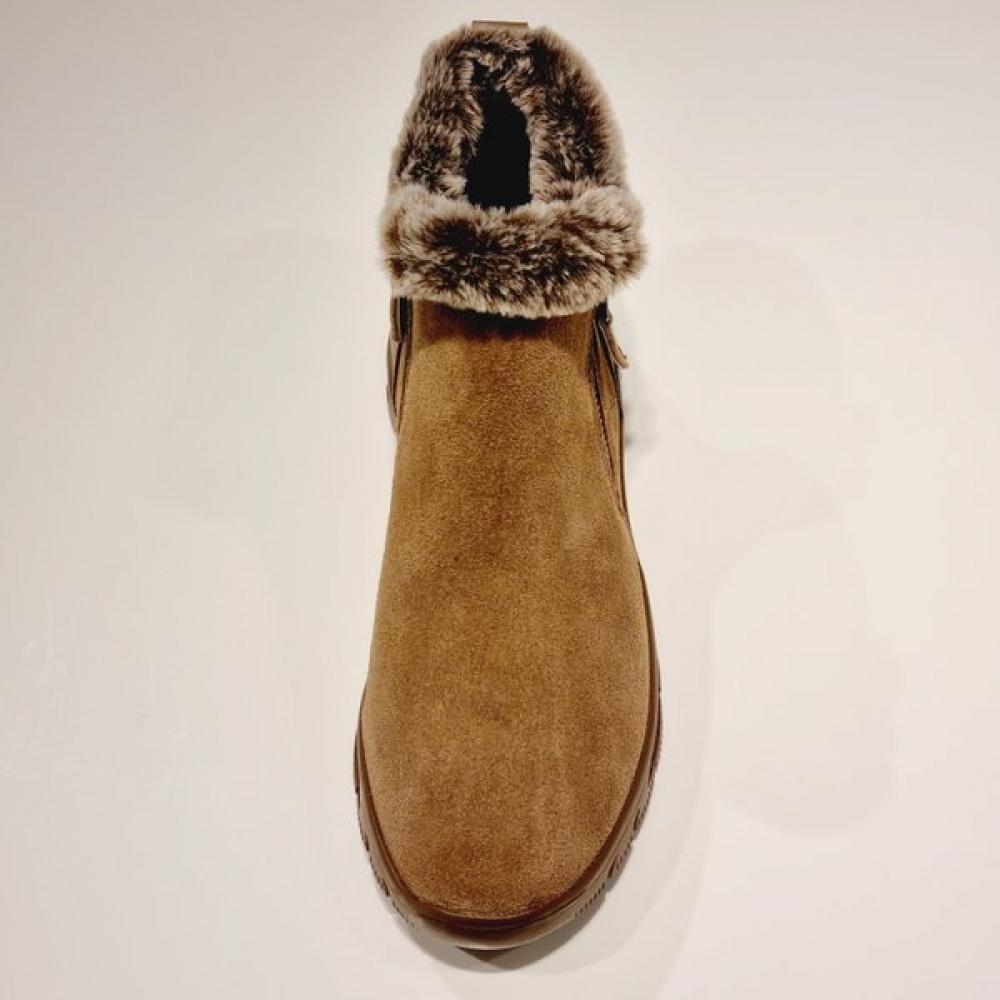 Tandi Women S Fur bootS Beige  G21413