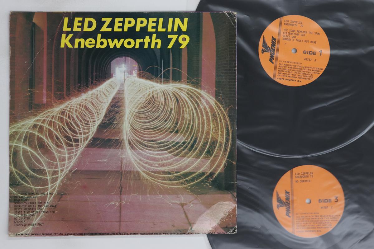 

LP Record LED ZEPPELIN - Knebworth 79 44787 PHOENIX 1979 Australia Rock Used