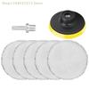 7PCS/Set 4inch Car Polishing Waxing Buffing Wheel Pad Car Polisher Kit For Auto Car Care Car-styling Beauty cleaning
