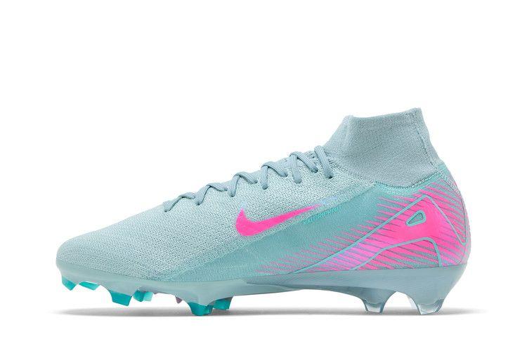 Adidași Bărbați Nike Zoom Mercurial Superfly 10 Elite FG Prism Pack Ocean Cube/Pink Blast