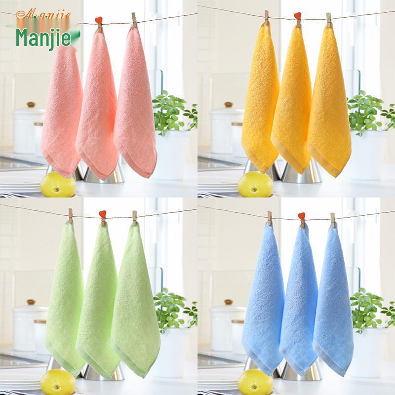 Bamboo Fiber Face Wash & Hand Towel Set for Kids – Absorbent Towels & Bibs