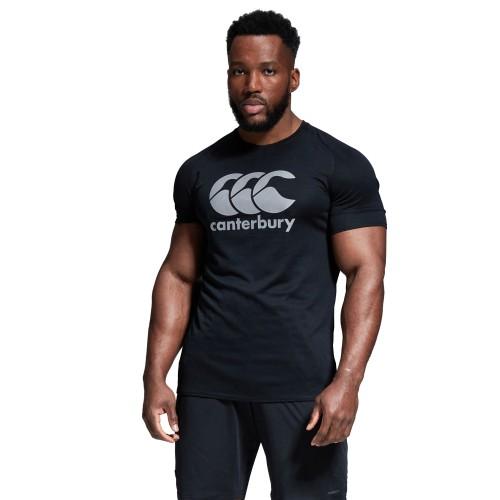 Canterbury Mens Core Logo Vapodri T-Shirt