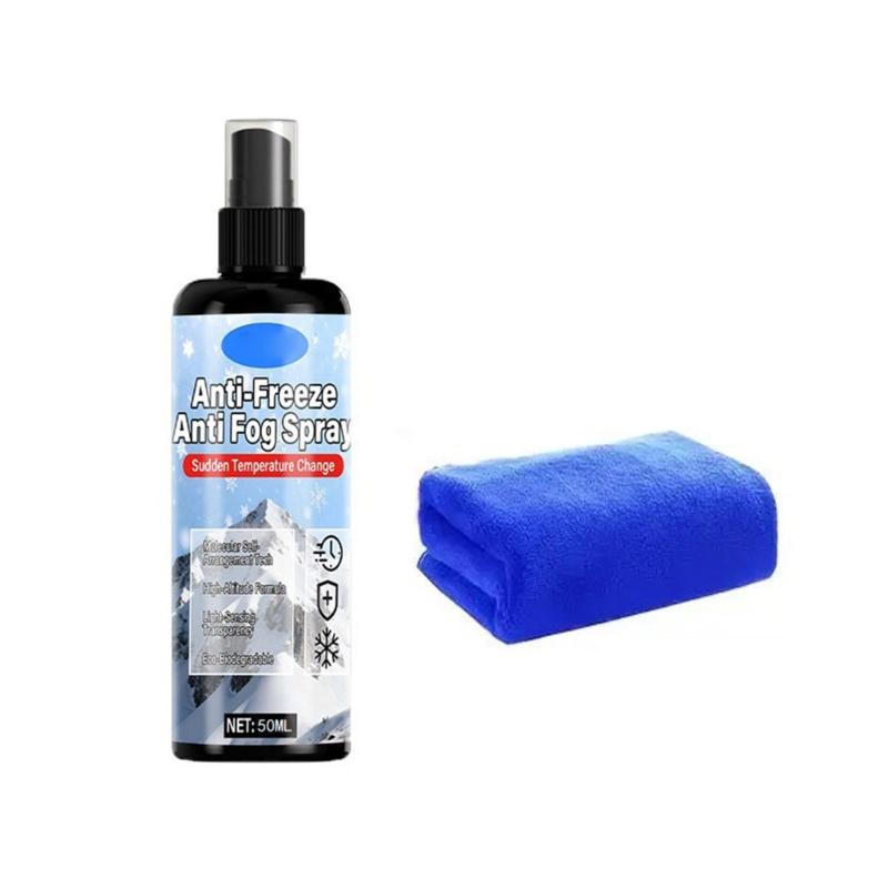 Quick Acting 50ml 100ml Automotive Glass Defogger Sprayed With Polishing Protection Against Frosts And Condensation