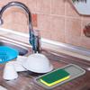 Kitchen Sink Splash Guard Reusable Quick Drying Silicone Kitchen Sink Tray Bathroom Supplies Dish Drying Pad For Chinese New