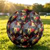 Pallone da Calcio Stampato Belgio Taglia 5 Resistente all'Usura Standard per Allenamento Adulti Regalo per Fan per Partite Sportive Indoor Outdoor