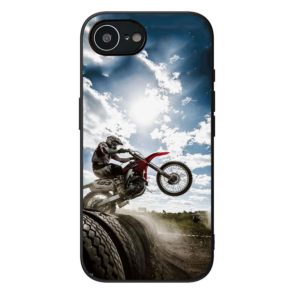 

Мотоцикл для мотокросу Спортивний мобільний захисний чохол для Apple iPhone 16 17 Air 14 15 Pro Max Plus 16+ 16E 14+ ProMax Чохол для телефону iPhone 16