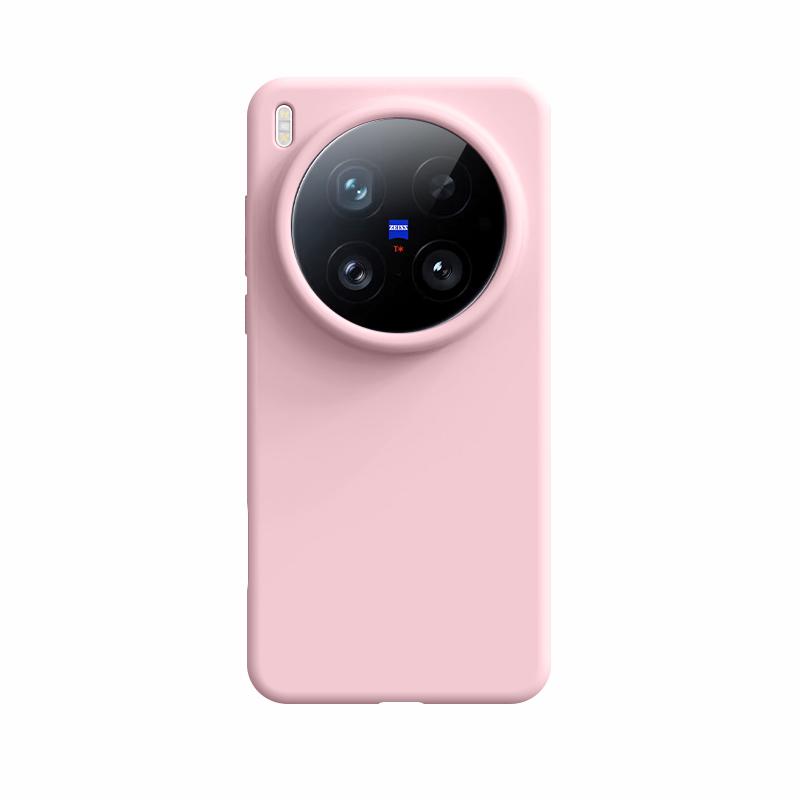 Shockproof Soft Silicone Phone Case For Vivo X200 Ultra X200 ProMini X100 Ultra X100s Pro, Slim Skin Fleece Protective Cover