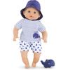 Mi Primer Bebé de Muñeca COROLLE - Bebé Baño Marino - 30cm - A partir de 18 meses