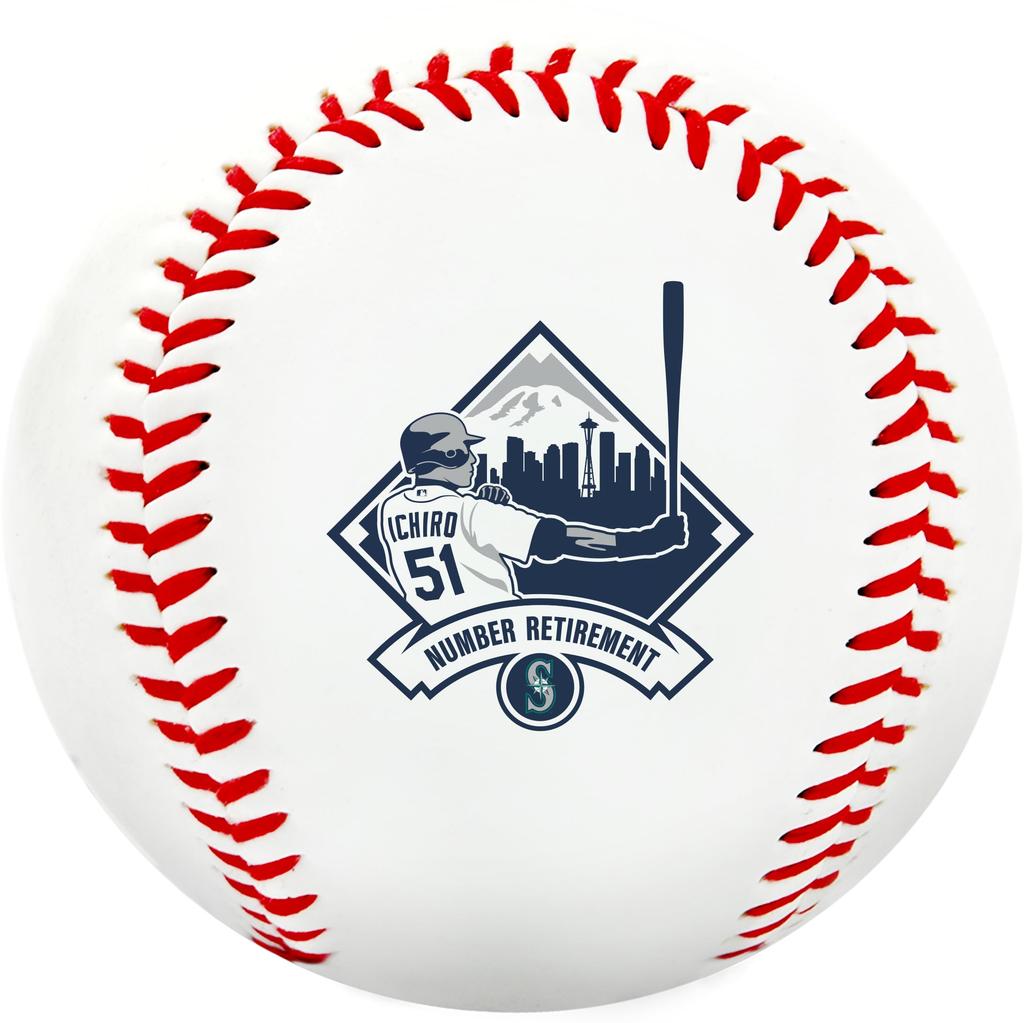 Rawlings Ichiro HOF Stats Replica Baseball Ball R00718297 (Polyester)