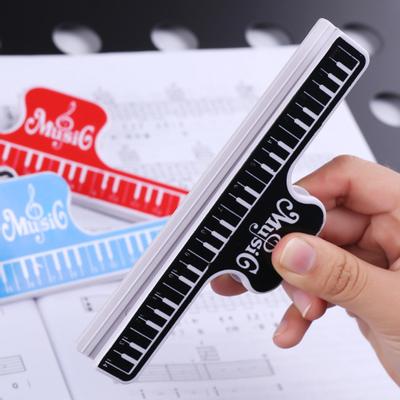 Spring Clip Colorful Multi-functional Plastic Music Score Fixed Clips for Guitar Player