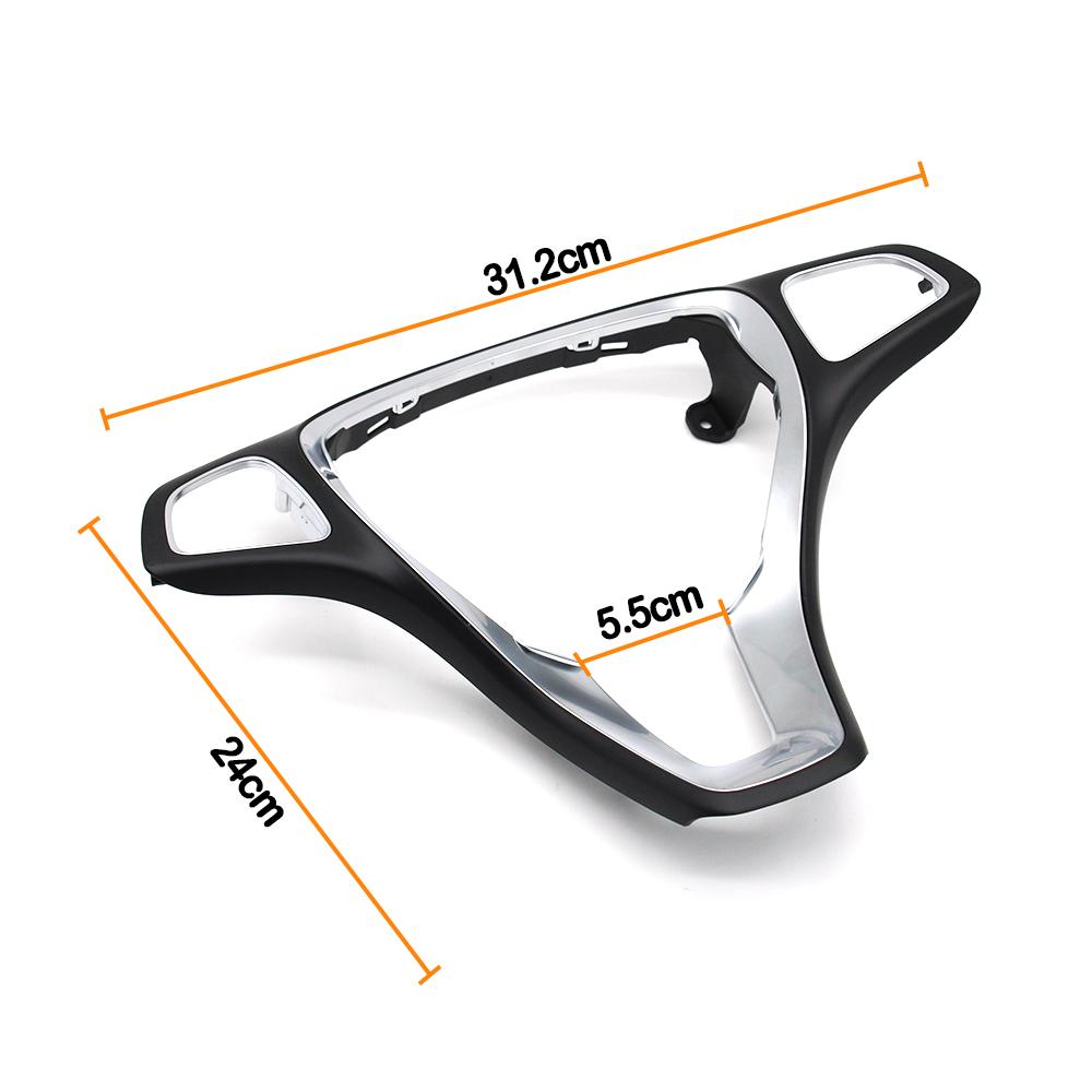 Panou Ornament Cromat Capac Volan Interior Mașină Înlocuire Pentru Mercedes Benz GLE GLS Vito Clasa V W166 W292 W447 W448