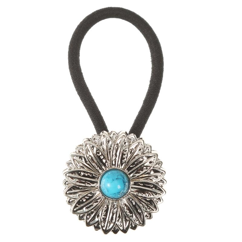 Этнические эластичные резинки-скранчи простые резинки для волос держатель для хвостика кольца для волос очаровательные простые резинки для волос веревка для волос для девочек