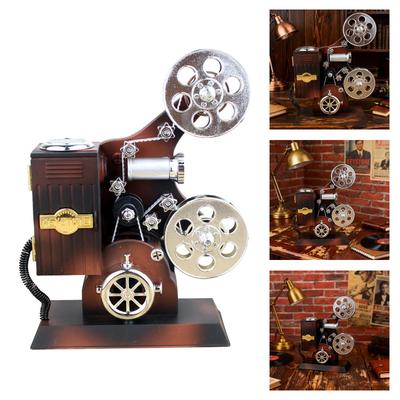 Movie Projector Music Box Wind Up Mechanism Musical Box Wind Up Music Box Birthday Gift Table Ornament Home Decorations