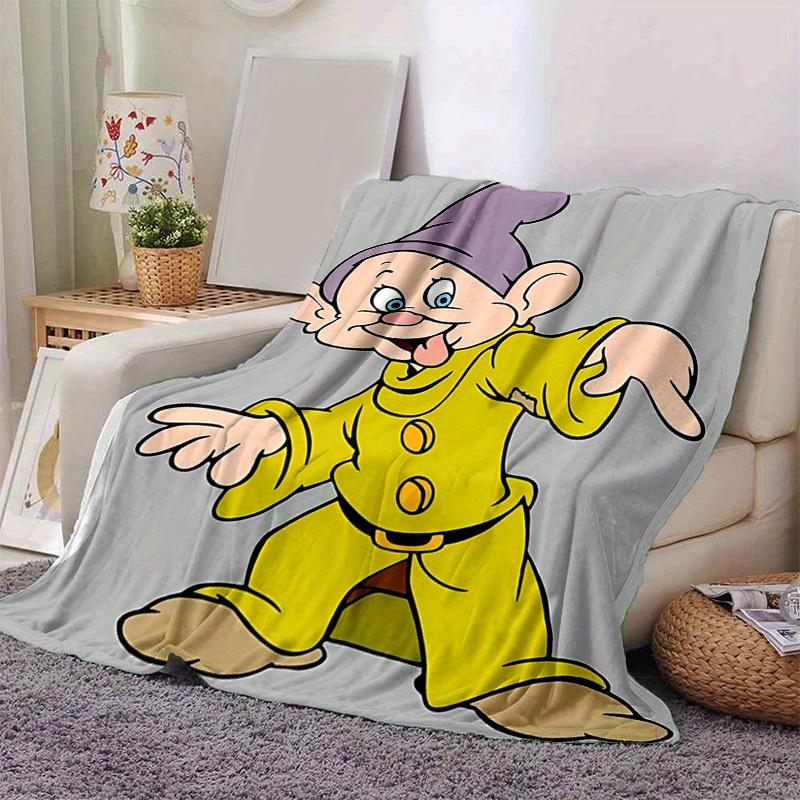

1pc, Dopey Dwarf Blanket Cozy Throw for Home Decor, Couch Cover, Outdoor Use, Travel 80cmx120cm
