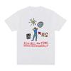 Kiss All The Time Disco Occasionally Unisex Classic Classic T-Shirt HarryStyle Pure Cotton Tees Roupas Femininas Anime Clothing