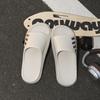 Pantuflas unisex de EVA suave, sandalias antideslizantes para interiores y exteriores, calzado casual de color liso para todas las estaciones.