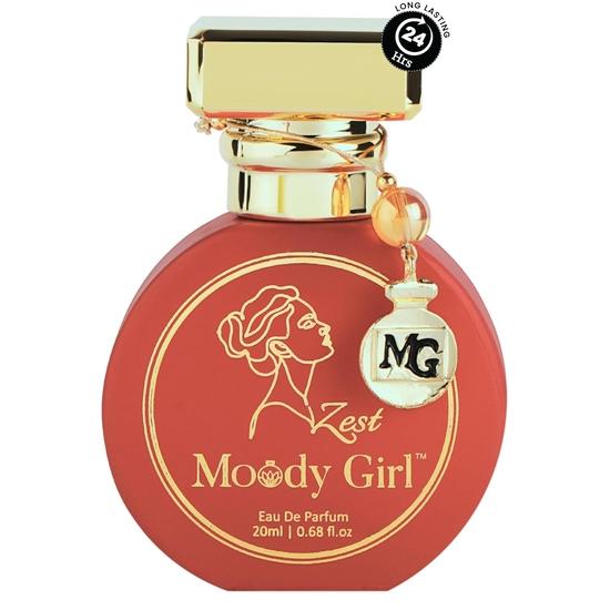 Moody Girl Zest Luxury Perfume for Women | Fresh, Fruity & Gardenia Fragrance| Ideal for Gifting to Women & Girls (Zest 20ML)