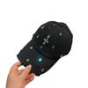European and American Cross Personalized Hole Baseball Cap Spring and Summer New Water Drop Diamond Light Luxury Design Versatile Cap Women